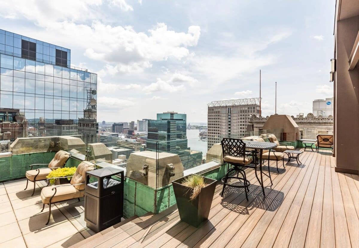 2Br Luxury Apartment With Rooftop Deck & Pool Baltimore Eksteriør bilde