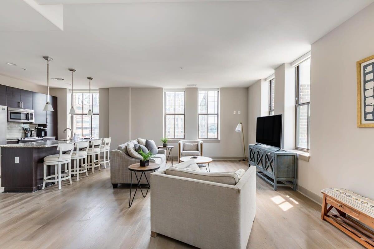 2Br Luxury Apartment With Rooftop Deck & Pool Baltimore Eksteriør bilde